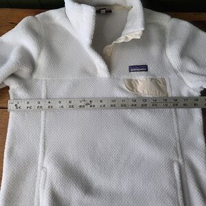 Patagonia White Fleece Jacket